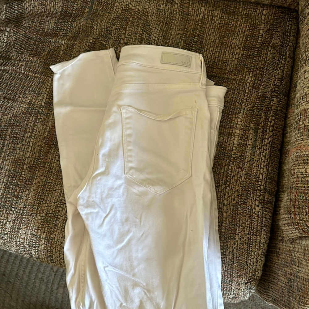 Abercrombie & Fitch White Jeggings Size 27